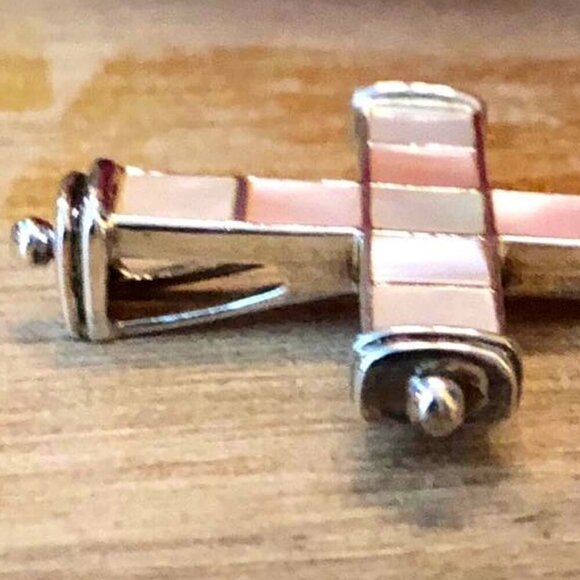 NWT WWI Sterling Silver & Mother of Pearl 2.5” Cross Pendant - Picture 2 of 4